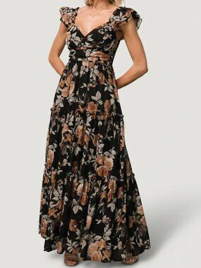 ardley maxi dress Baltic Born Womens Ardley Maxi Dress | Sage Floral